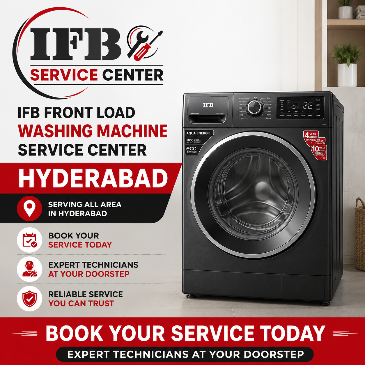 IFB Front Load Washing Machine Service Center Hyderabad