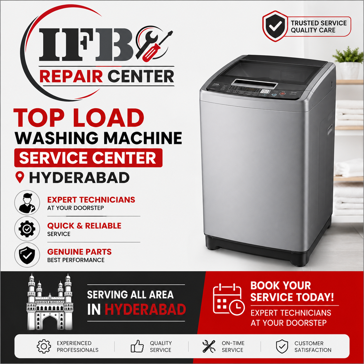 IFB Top Load Washing Machine Service Center Hyderabad